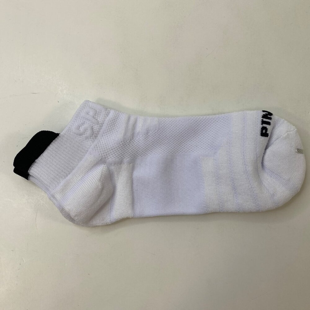 Womens Ankle Socks Set 1 Stripes White Black